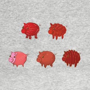 Pigs made of Pork Products T-Shirt